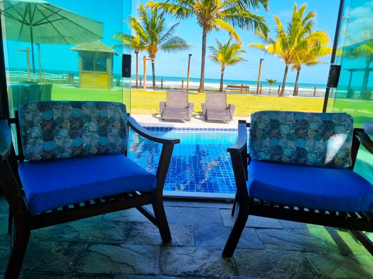 Casa A Beira Mar, Pe Na Areia, Tipo Bangalo, Piscina Privativa, Muro Alto, Pe Casa de férias *
